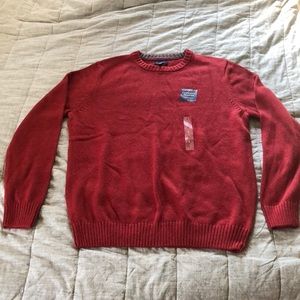 Red Croft&Barrow Crewneck sweater